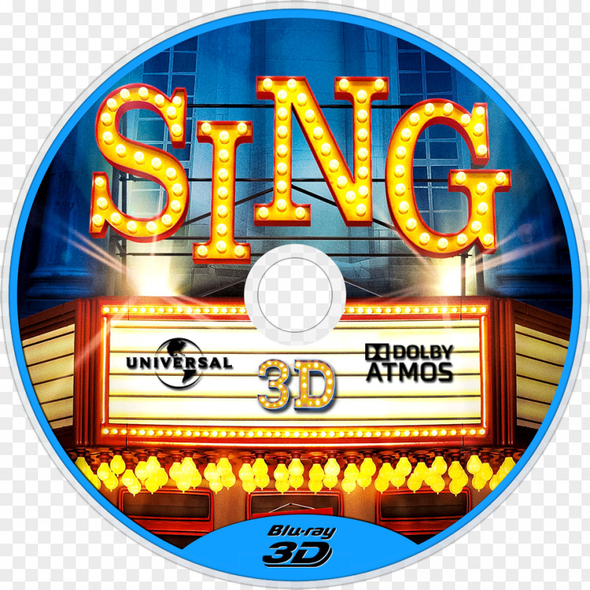 Sing Movie 3D Film Illumination Cinema PNG