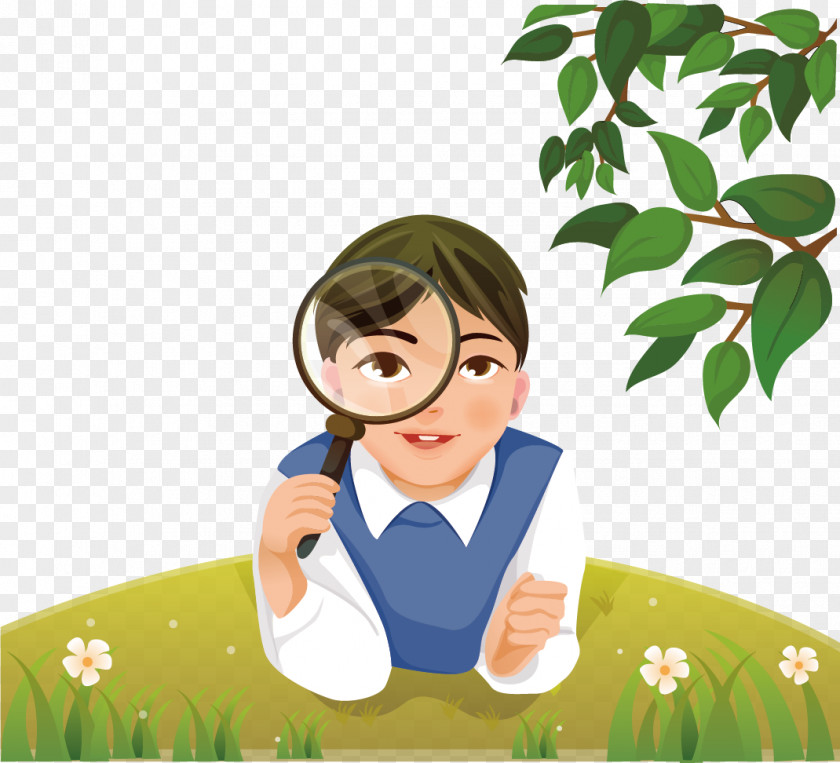 Airplane Magnifying Glass Cartoon PNG glass Cartoon, Girl holding a magnifying leaves clipart PNG