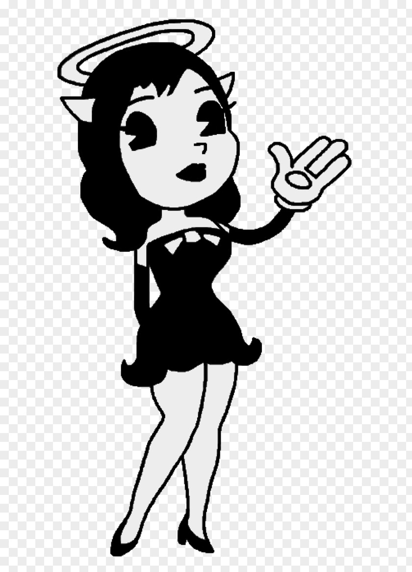 Alice Feet Bendy And The Ink Machine Drawing Betty Boop Cartoon PNG