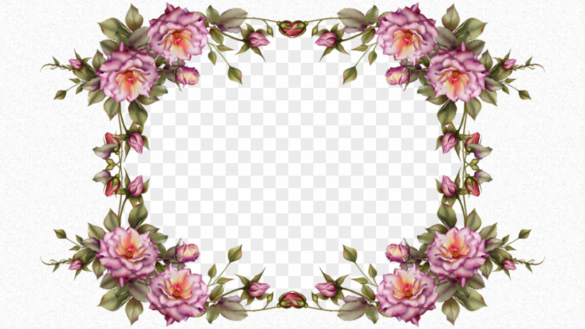 Frame Borders And Frames Picture Flower Clip Art PNG