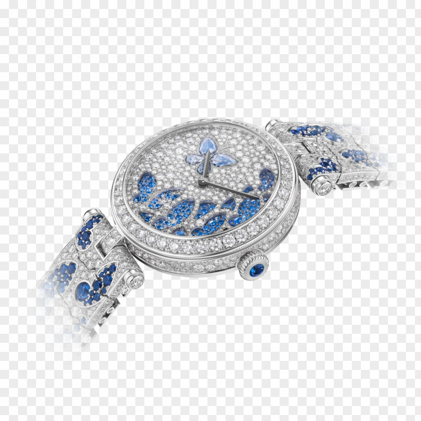 Jewellery Van Cleef & Arpels Sapphire Watch Art PNG