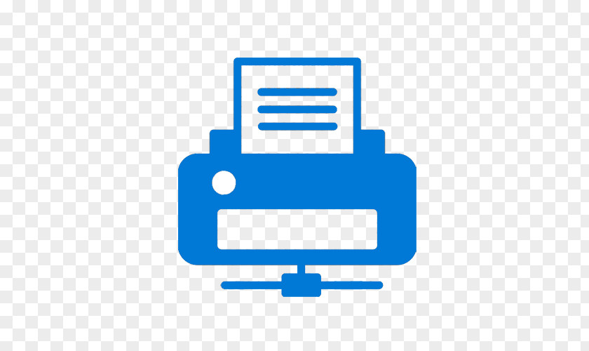 Printer Computer Network Symbol Illustration PNG