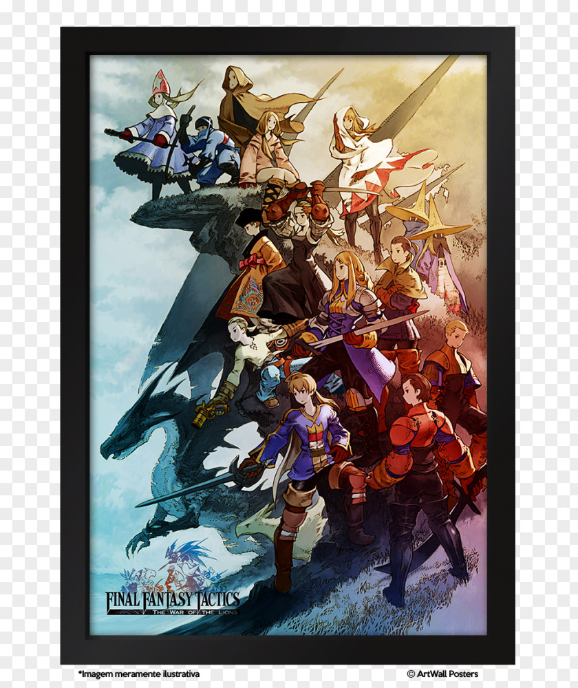 Taobao E-commerce Poster Final Fantasy Tactics: The War Of Lions IV Tactics Ogre: Let Us Cling Together PNG