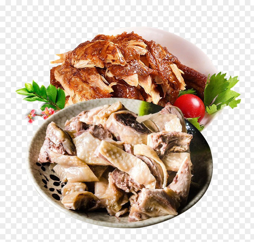Delicious Cooked Chicken Roast Fried Meat PNG