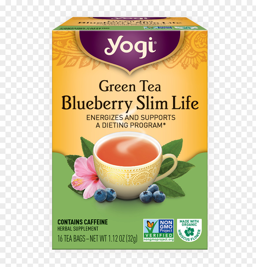 Herbal Tea Green Assam Yogi PNG