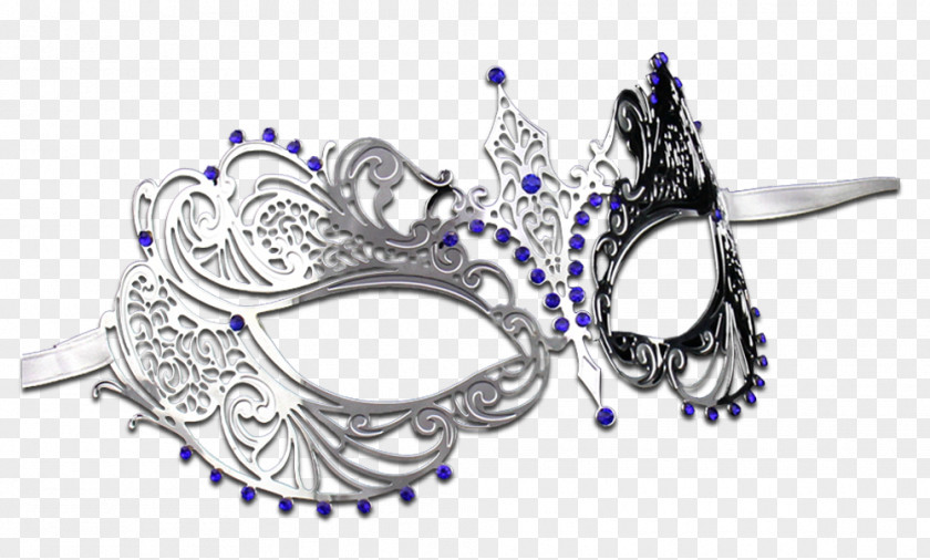 Mask Masquerade Ball Silver PNG