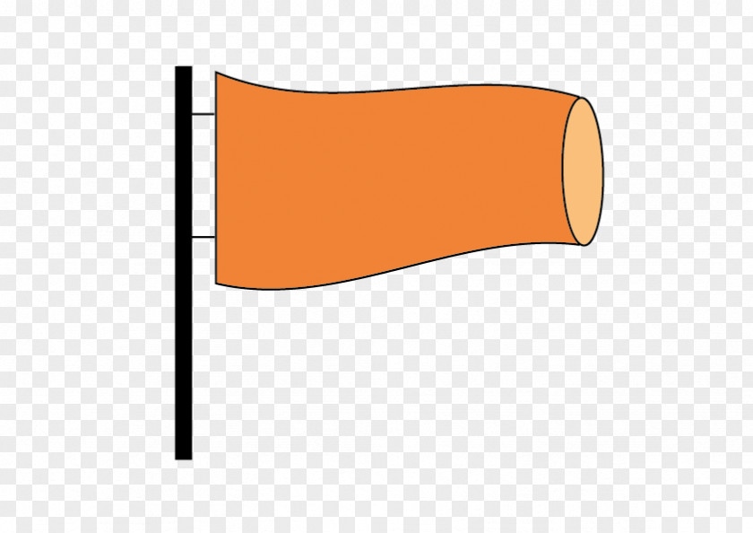 Orange Flag Line Angle Megaphone Font PNG