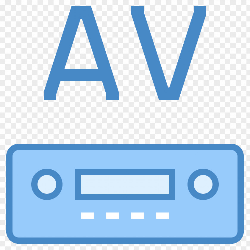 Put A AV Receiver Radio Symbol Font PNG