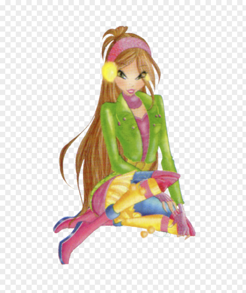 Winx Club Season 6 Musa Character Doll .com Figurine PNG