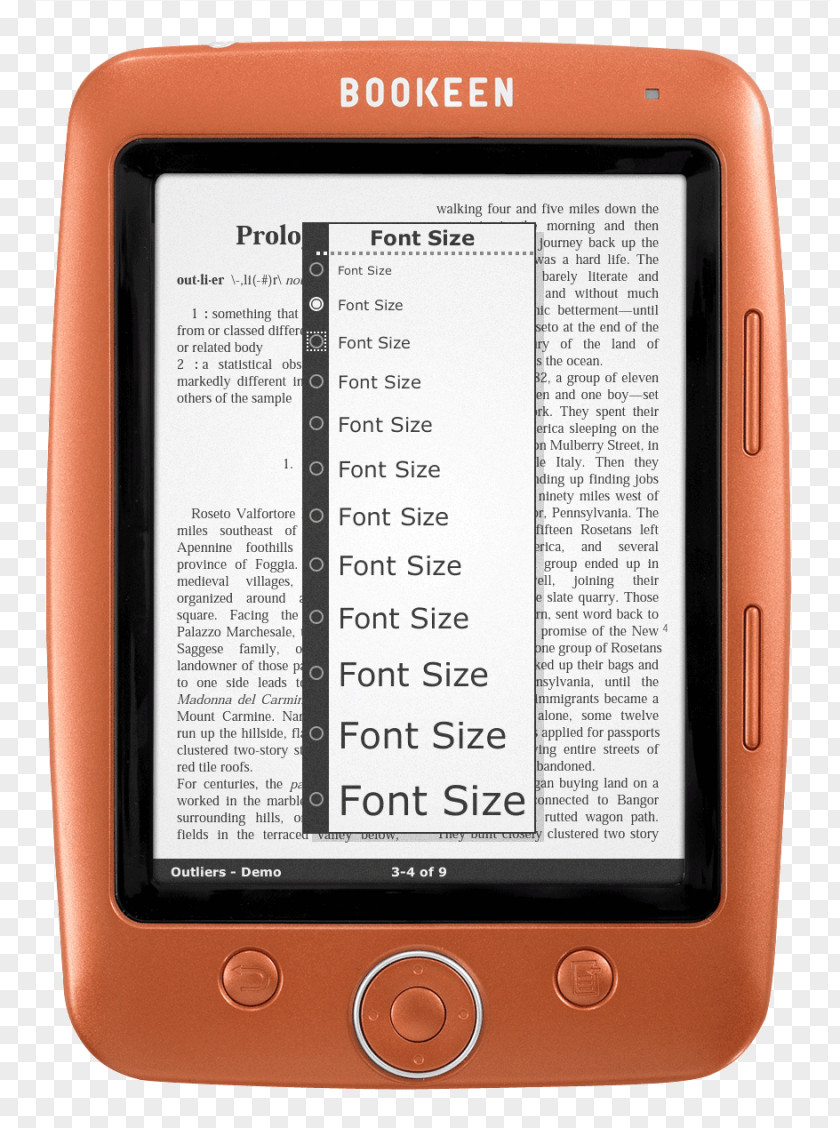 Book Feature Phone Comparison Of E-readers Cybook Opus Bookeen PNG