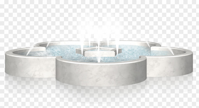 Free Marble Fountains To Pull Material Silver PNG