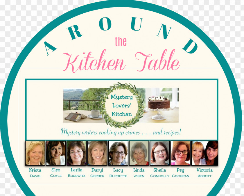 Kitchen Table Cartoon Killer Characters Mystery Brand Krista's Font PNG