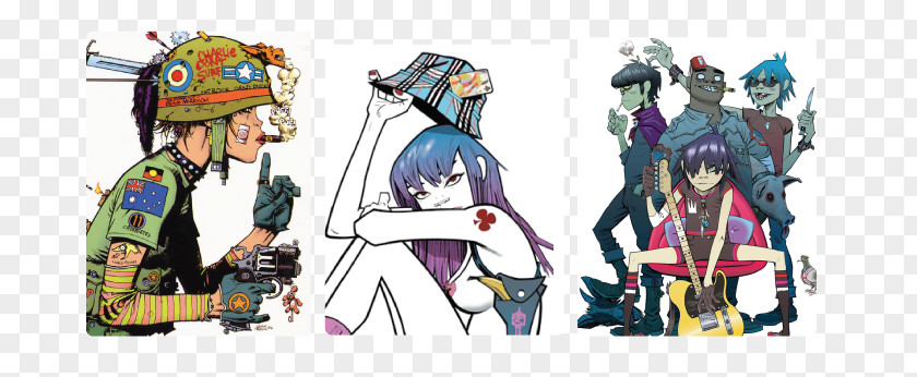 New Born 2-D Gorillaz IPhone 6 Noodle Murdoc Niccals PNG