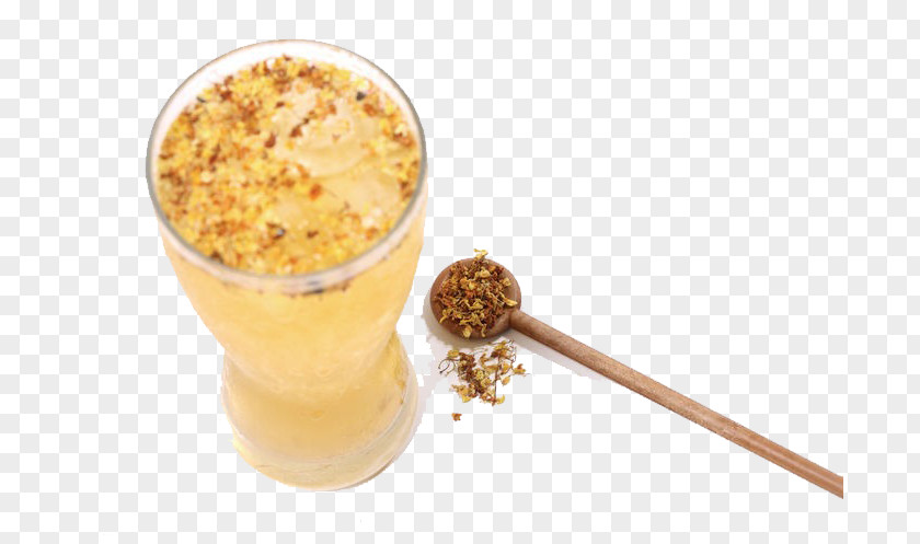 Osmanthus Tea Flowering Green Sweet Bubble PNG