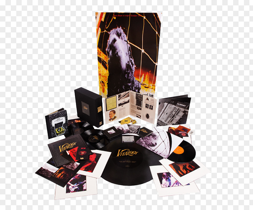 Pearl Jam Vitalogy Ten Box Set Reissue PNG