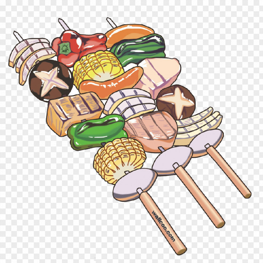 Barbecue Grill Rotisserie Cartoon PNG