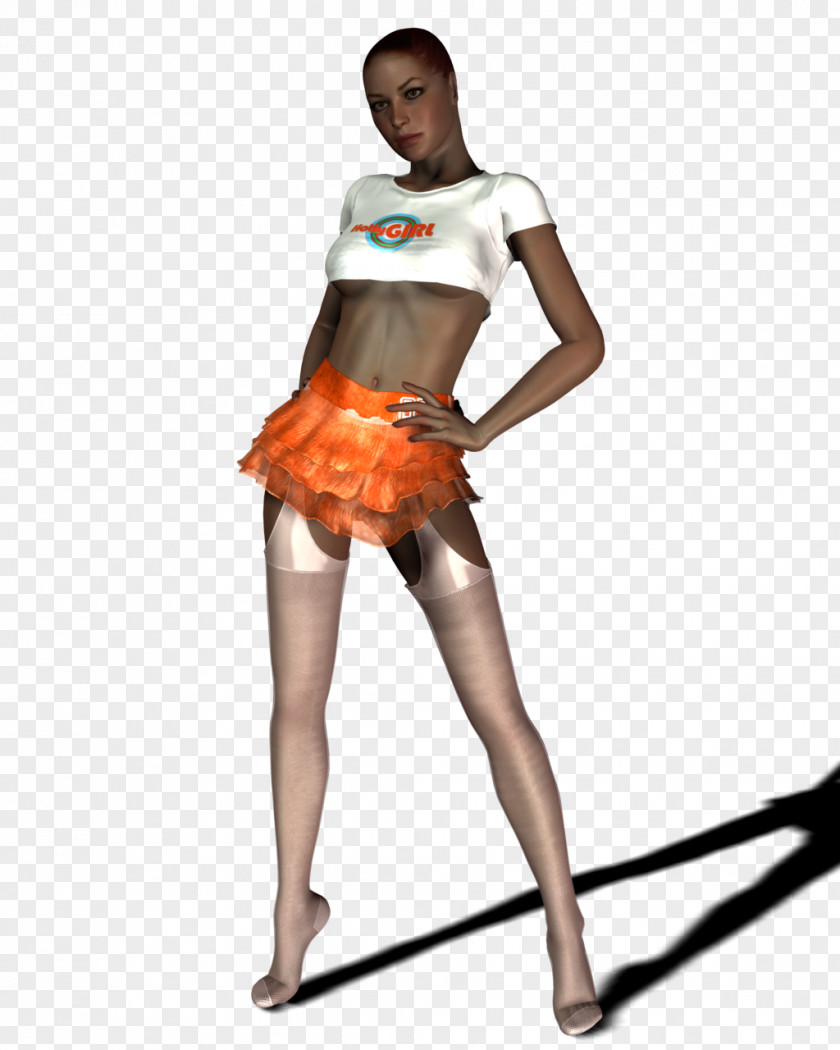 Cyberpunk Cheerleading Uniforms Shoulder Bodysuits & Unitards Costume PNG