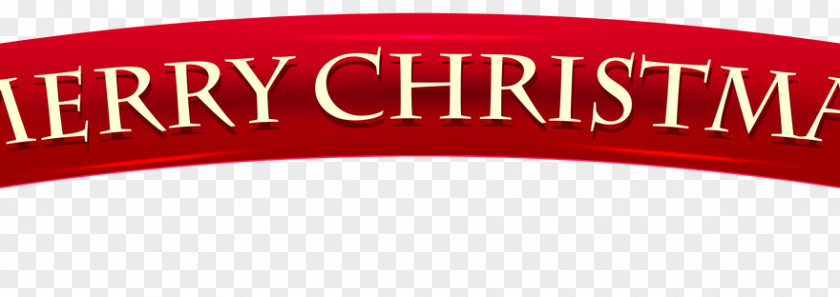 Merry Christmas Banner Logo Product Design Font Brand PNG