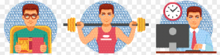 Physical Fitness Exercise Equipment Cartoon PNG