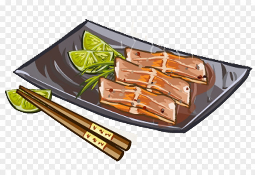 Barbecue Beef Kebab Hamburger Food Illustration PNG