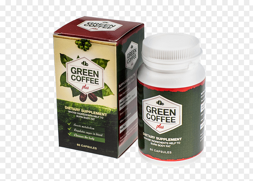 Coffee Green Extract Dietary Supplement Tea PNG