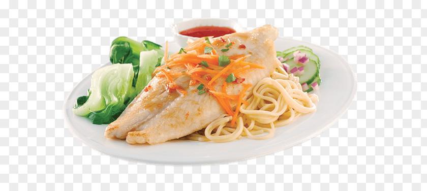 Fish Fillet Lo Mein Chinese Noodles Pad Thai Pollock Roe Fried PNG