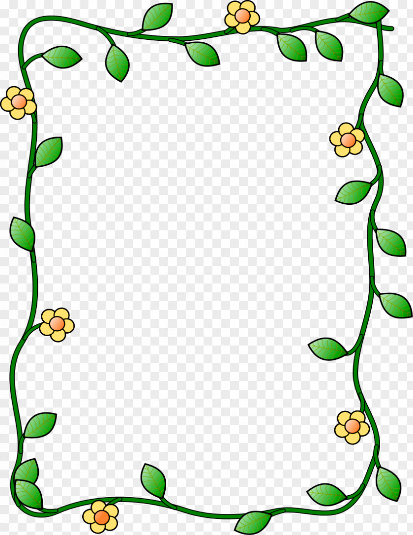 Flower Vine Plant Drawing TeachersPayTeachers Clip Art PNG