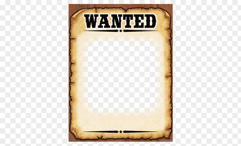 Poster Templet Wanted Template American Frontier PNG