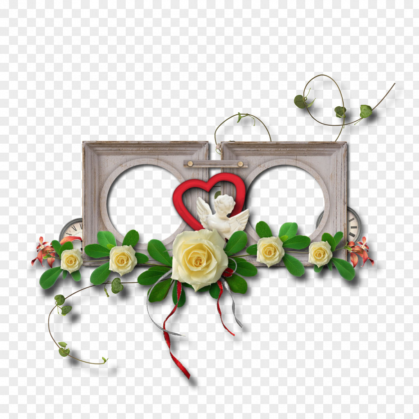 Valentine's Day Picture Frames Flower Photography PNG