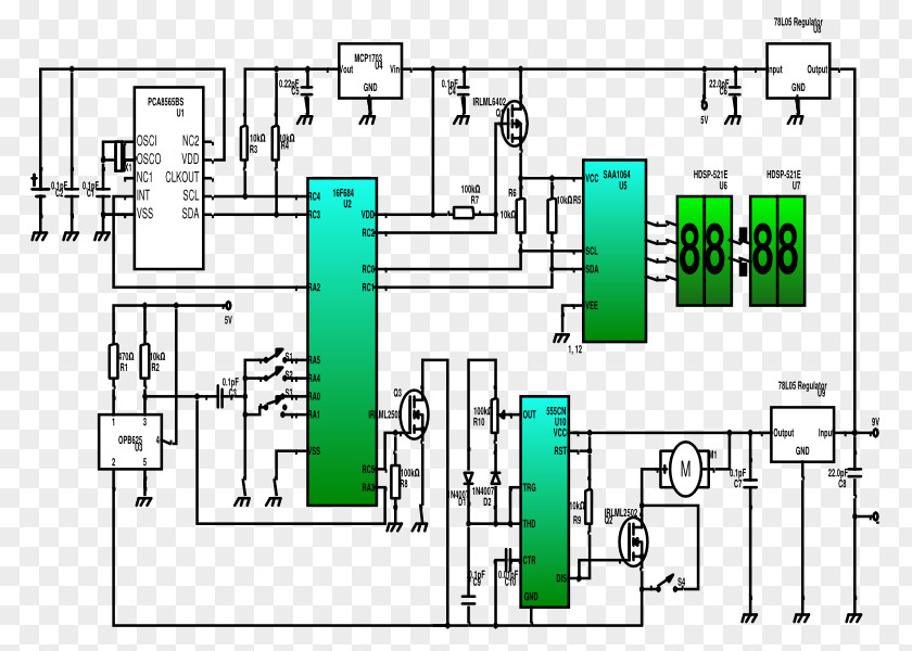 Design Electrical Network Technical Drawing Engineering Electronic Component PNG