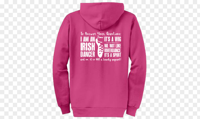 Irish Dance Hoodie T-shirt Polar Fleece Bluza Clothing PNG