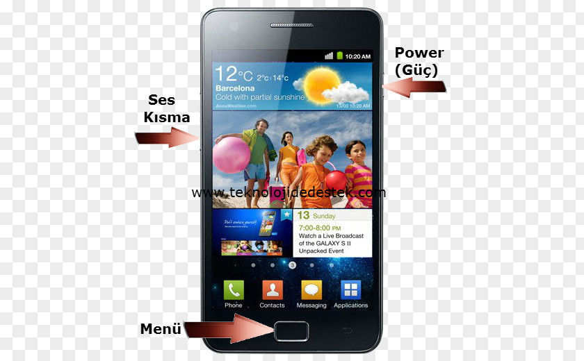 Android Samsung Galaxy S II Y Note Tab Series PNG