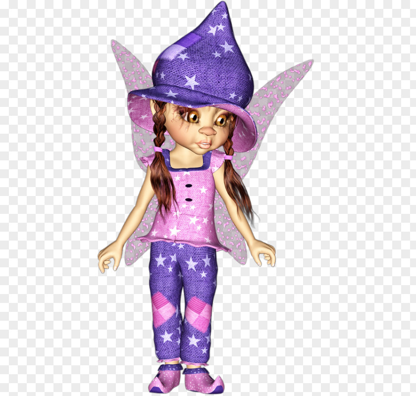 Fairy Toddler Doll PNG