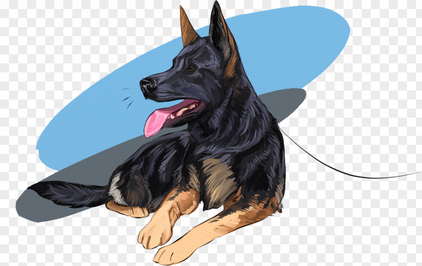 Robbaz German Shepherd Dog Breed Leash Snout PNG