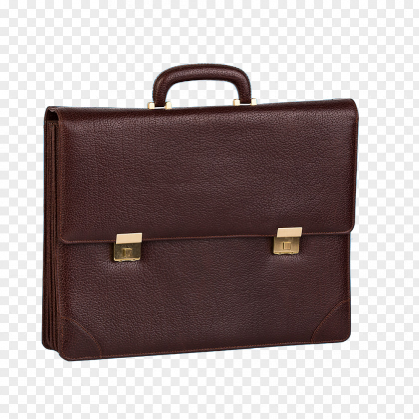 Cartera Briefcase Leather Attaché Handbag PNG