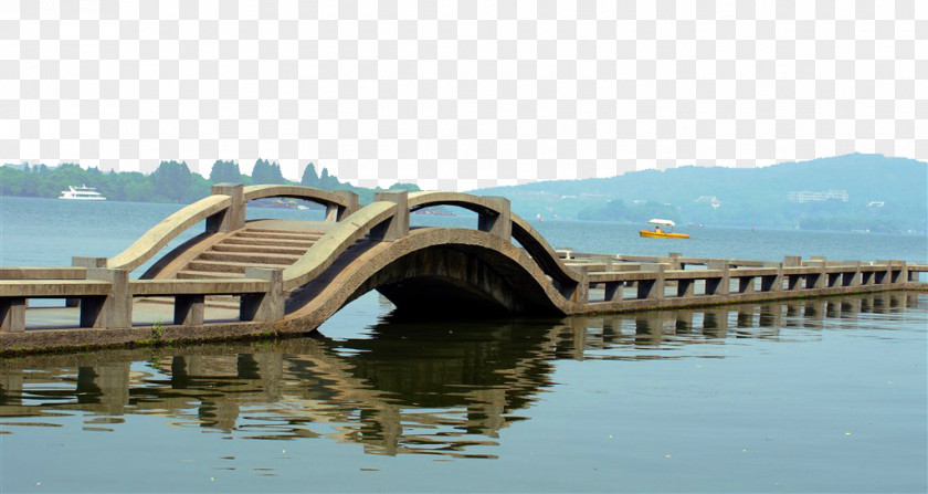 Hangzhou West Lake Broken Bridge Photos Leifeng Pagoda U897fu6e56u5341u666f U65adu6865 Of Sighs PNG