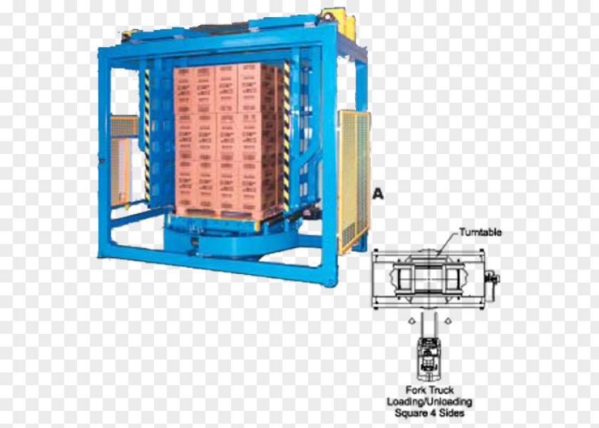 Palletizer Machine Engineering Product PNG