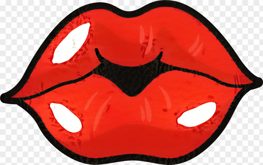 Red Clip Art Lips Mouth White PNG