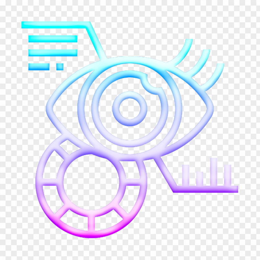 Artificial Intelligence Icon Eye Scan PNG