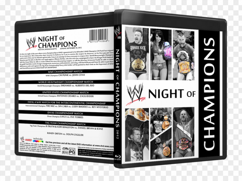 Champions Night DeviantArt WWE: Of 2012 Work Art Artist PNG
