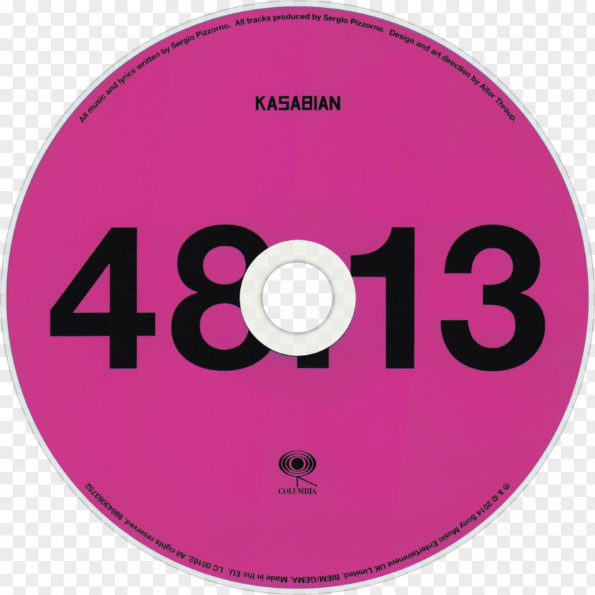 Cover Kasabian 48:13 For Crying Out Loud Velociraptor! Album PNG