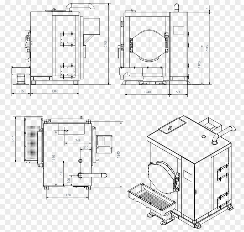 Design Technical Drawing Furniture Engineering Diagram PNG