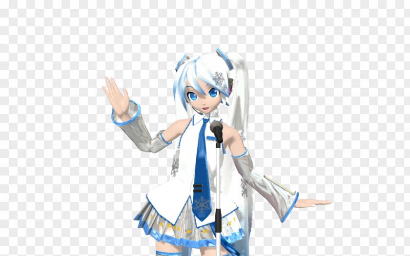 Hatsune Miku MikuMikuDance Character YouTube 雪未來 PNG