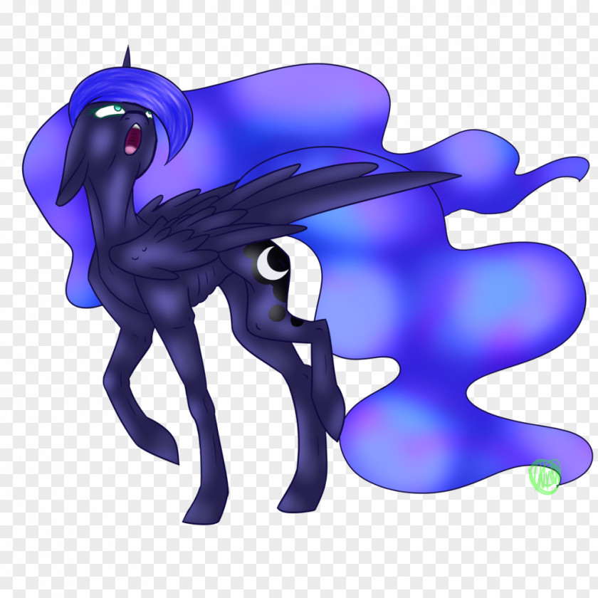 Horse Cartoon Illustration Purple Figurine PNG