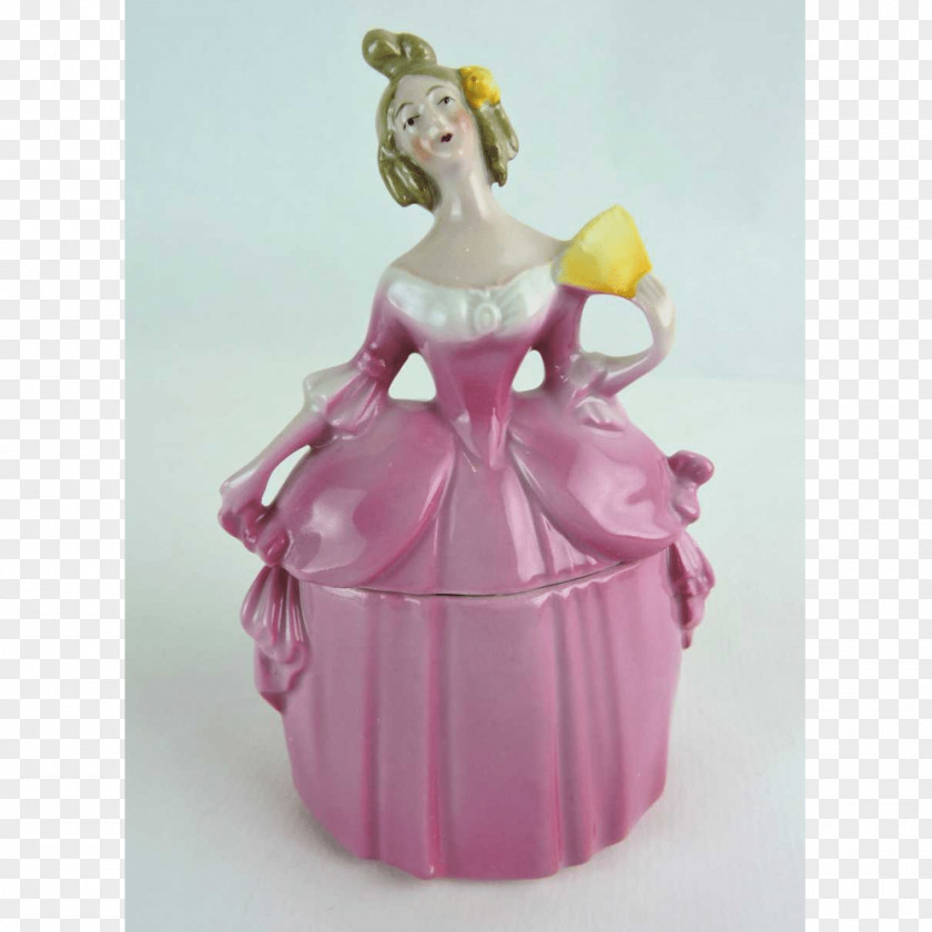 Hand-painted Boxes Figurine Lilac PNG