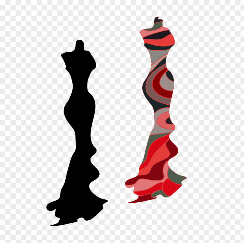 Hand-painted Dresser Model Mannequin Royalty-free Clip Art PNG