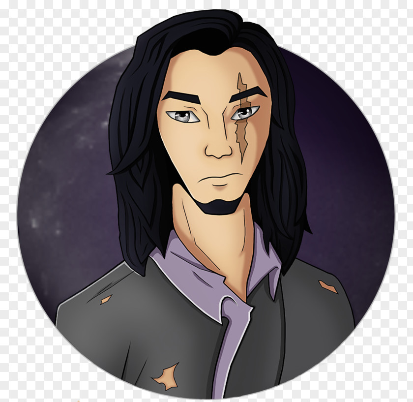 Nose Black Hair Brown Character PNG