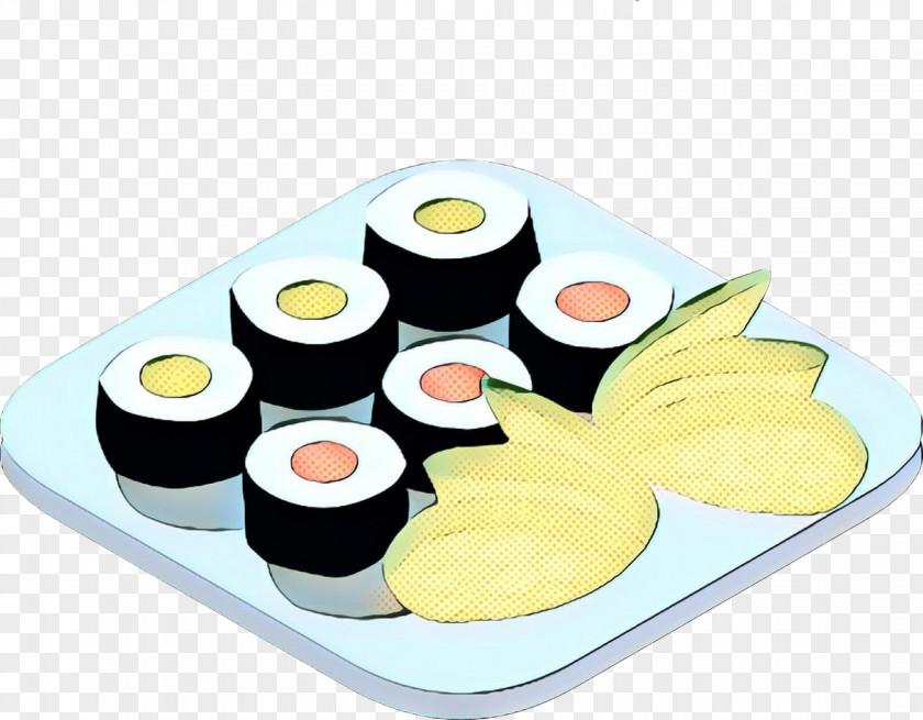 Plate Serveware Sushi Cartoon PNG