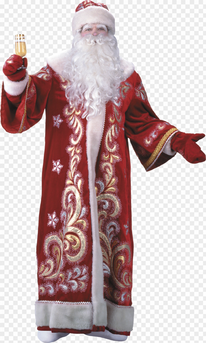 Santa Claus Ded Moroz Snegurochka Grandfather New Year PNG