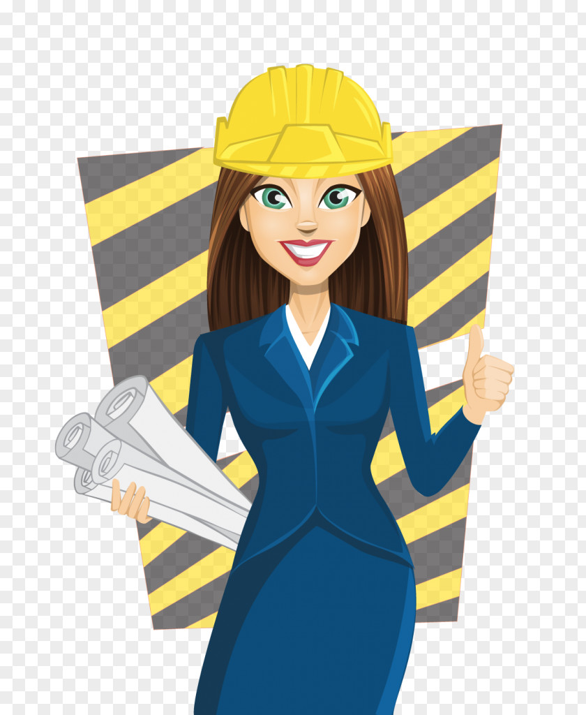 Woman Cartoon Architecture Image Female PNG